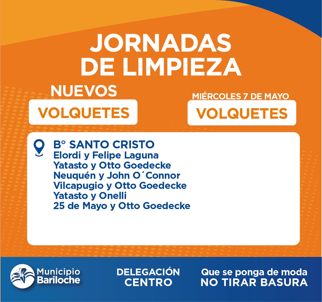 Colocan volquetes en el barrio Santo Cristo
