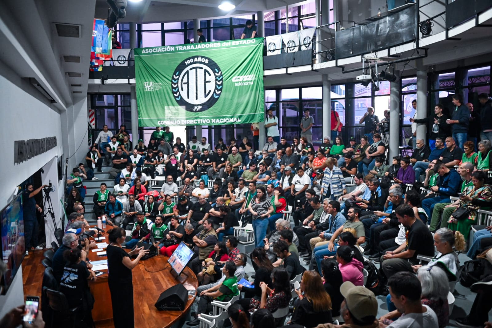 ATE realizó un plenario conjunto con la UTEP y ratificaron la movilización del 22