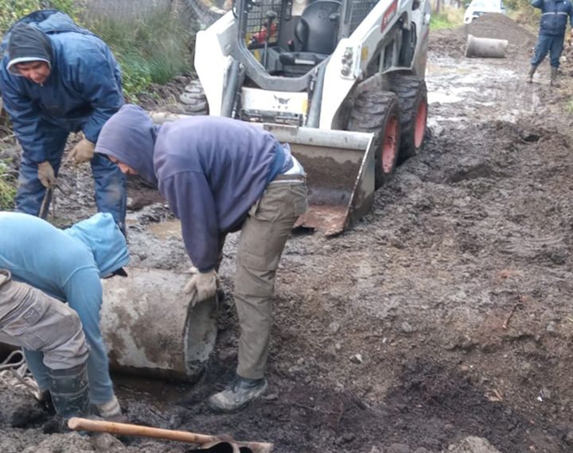 Obras de pluviales en el barrio Don Bosco para prevenir inundaciones en invierno