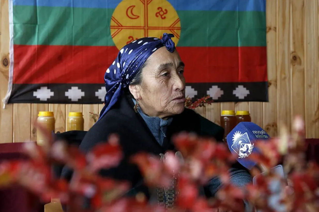 Rosalía Barra, la primera Longko de la comunidad Mapuche Puel