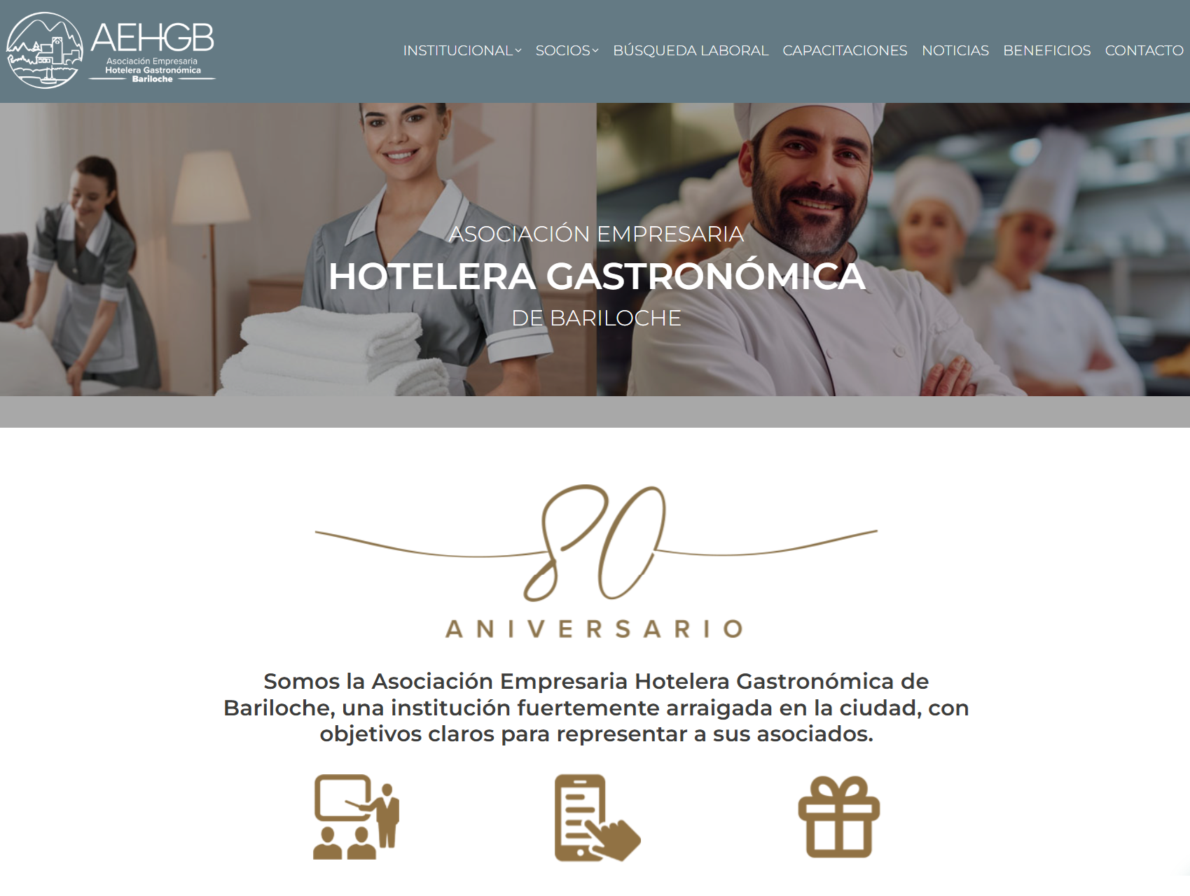Nuevo portal web de empleo en hotelería y gastronomía de Bariloche