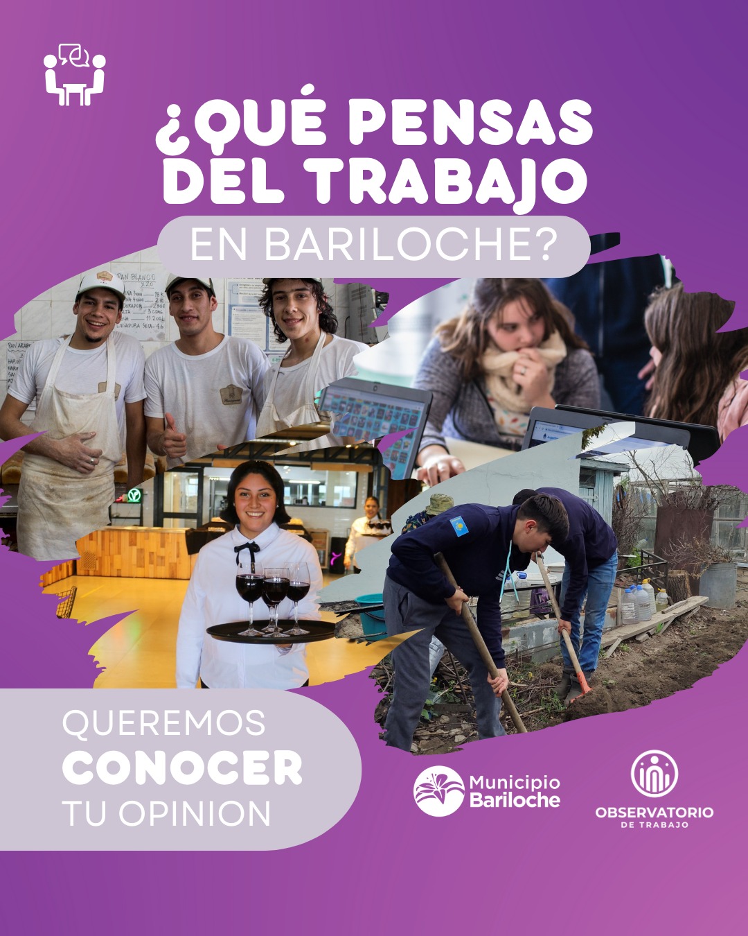Encuesta en Bariloche: la relación de la juventud con el mundo laboral