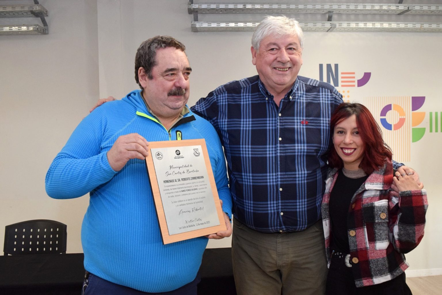 El municipio de Bariloche reconoció la inmensa solidaridad de Roberto Zimmermann