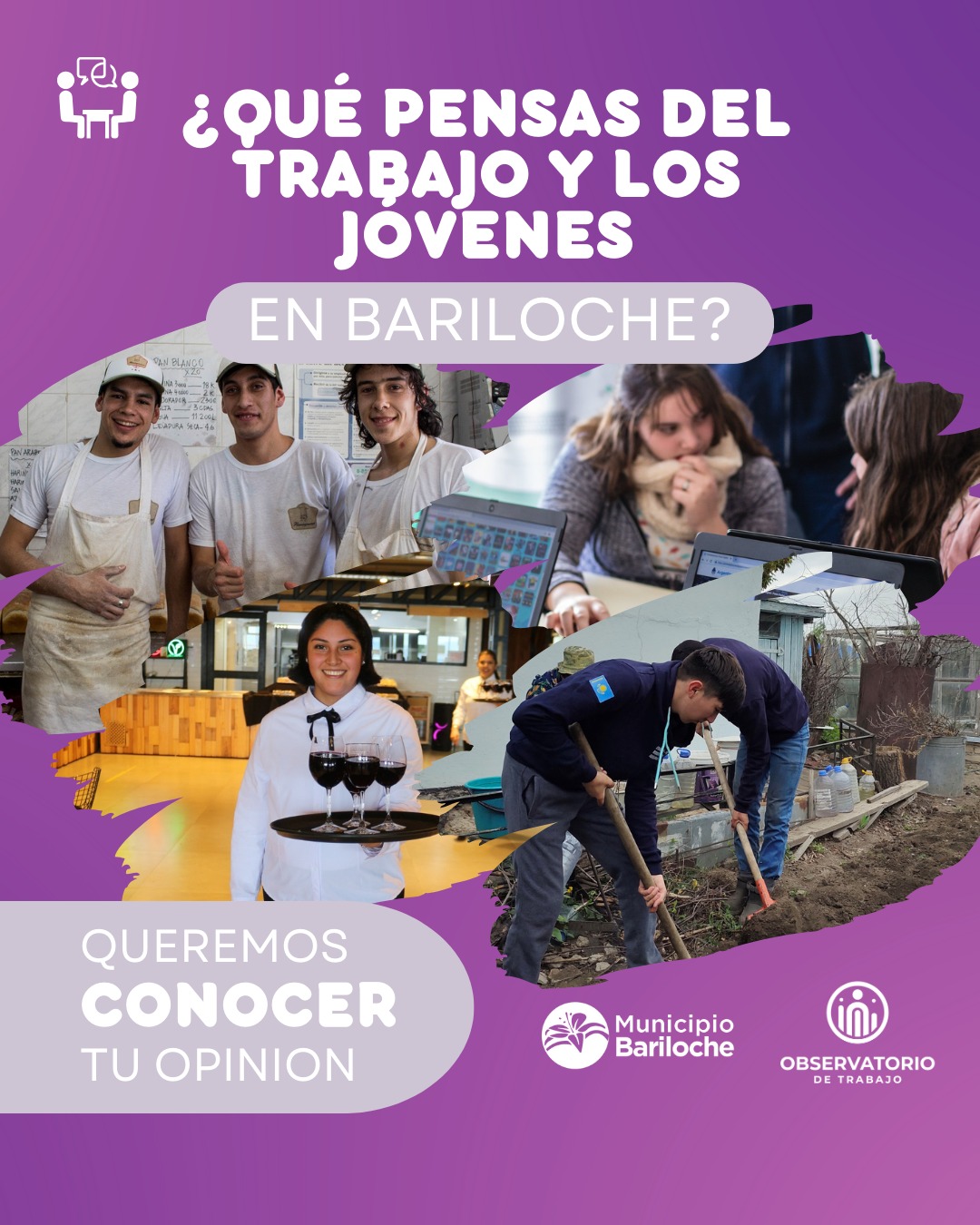 Invitan a empresas a participar de una encuesta laboral en Bariloche
