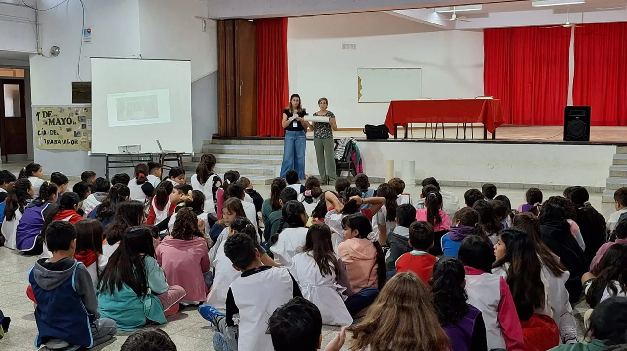 El DPA promueve la gestión integral del agua en escuelas de Río Negro