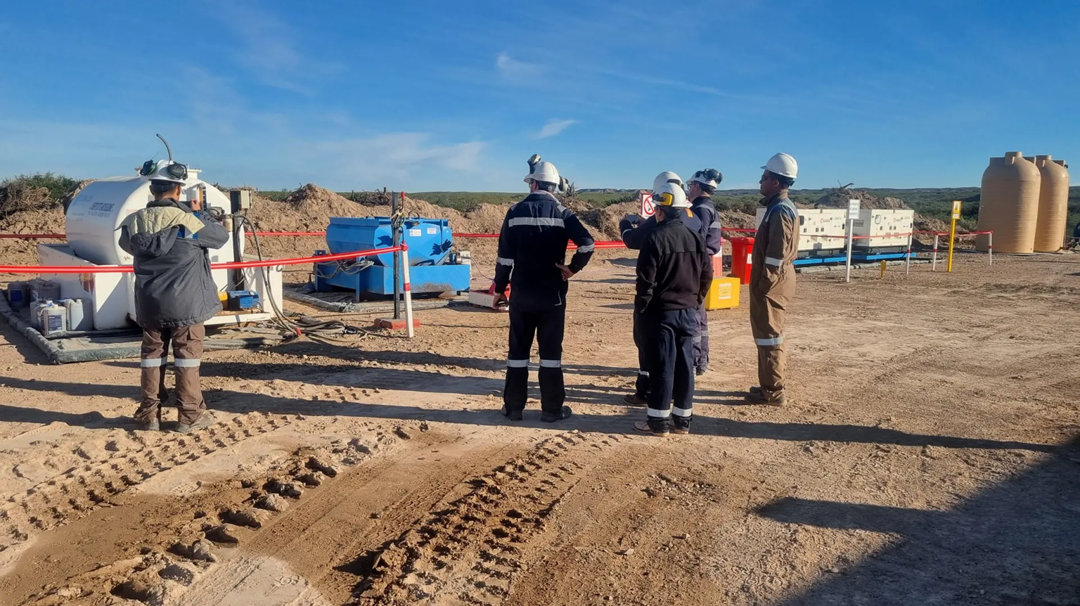 Controles ambientales en obras clave del proyecto Vaca Muerta Oil Sur