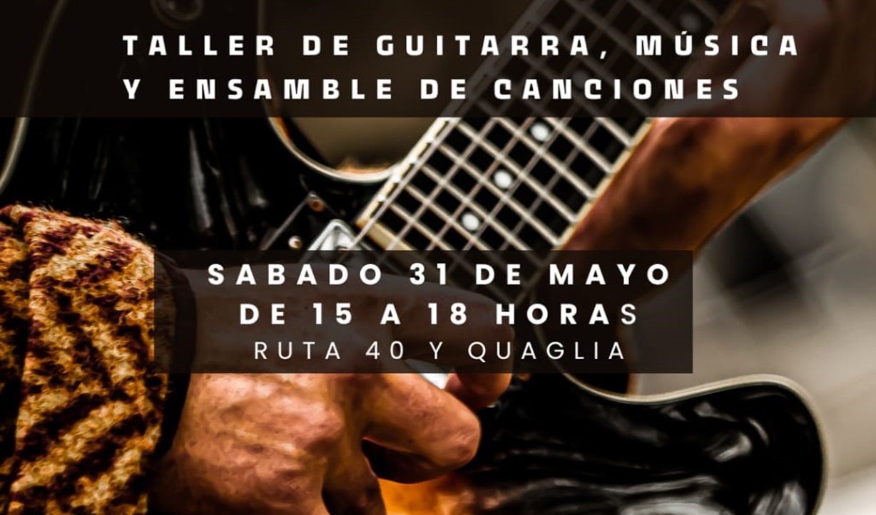Taller de guitarra, música y ensamble de canciones en Dungun Piuke