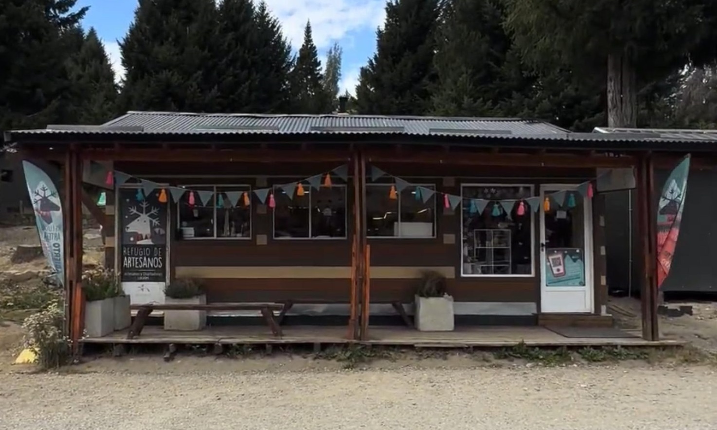 Abre el Refugio de Artesanos en la base del Cerro Catedral