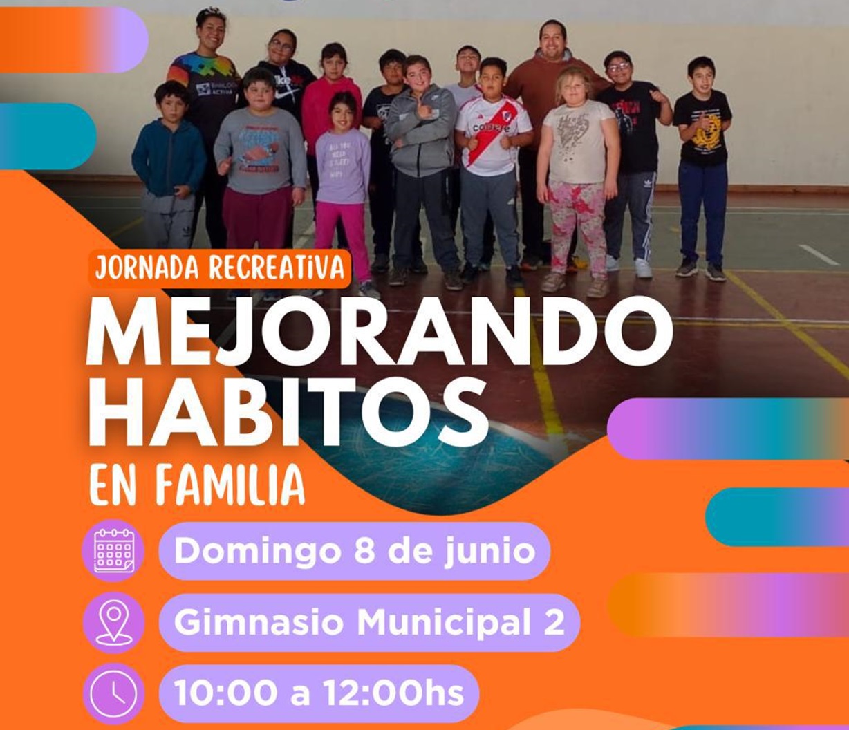 Mejorando Hábitos, este domingo en el Municipal 2
