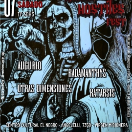 Ruidos Hostiles Fest: la escena metalera se enciende en el oeste de Bariloche