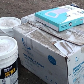 En múltiples allanamientos, recuperan materiales robados de un galpón