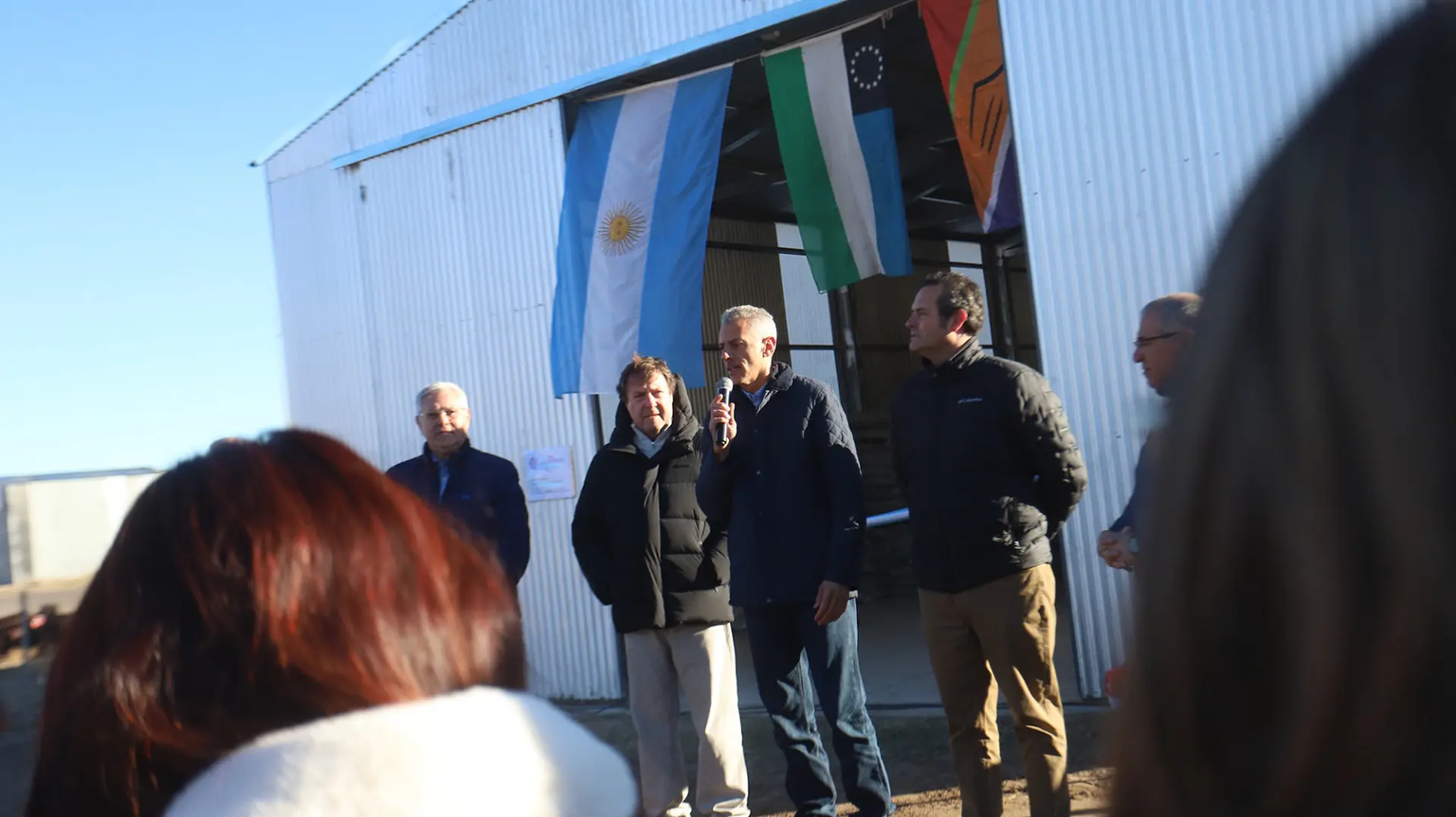 Los galpones ya son una realidad en la Región Sur