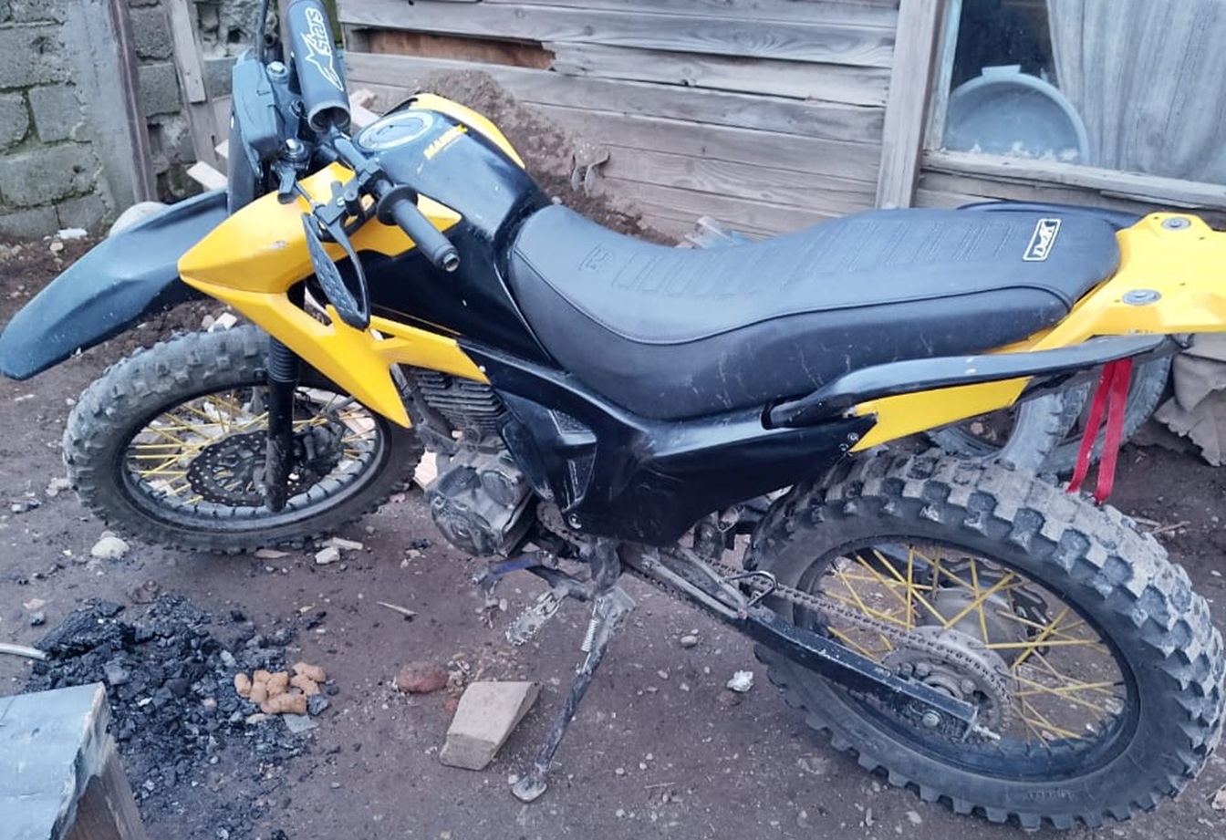 La policía recuperó 2 motos que tenían pedido de secuestro por robo
