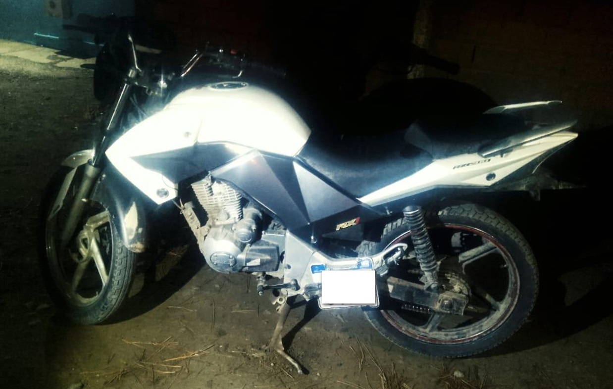 Recuperan una moto robada de un domicilio durante la madrugada