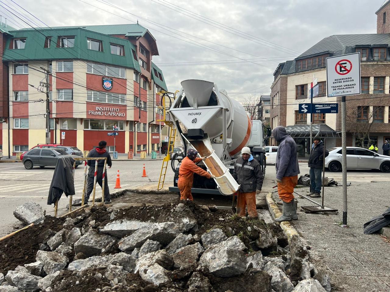 Reparan la grieta en Quaglia y Gallardo