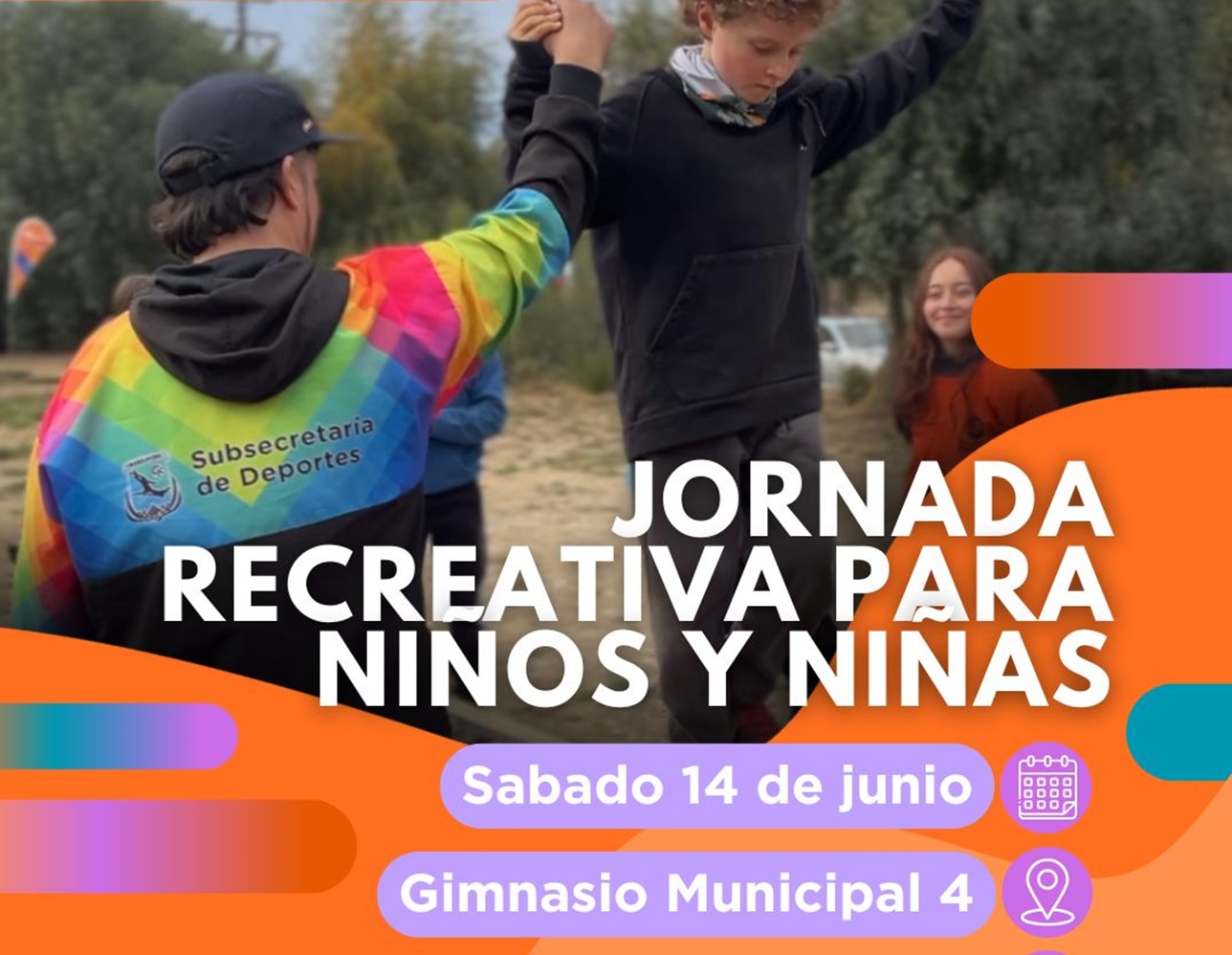 Sábado 14: jornada de diversión, juegos y merienda en el municipal 4