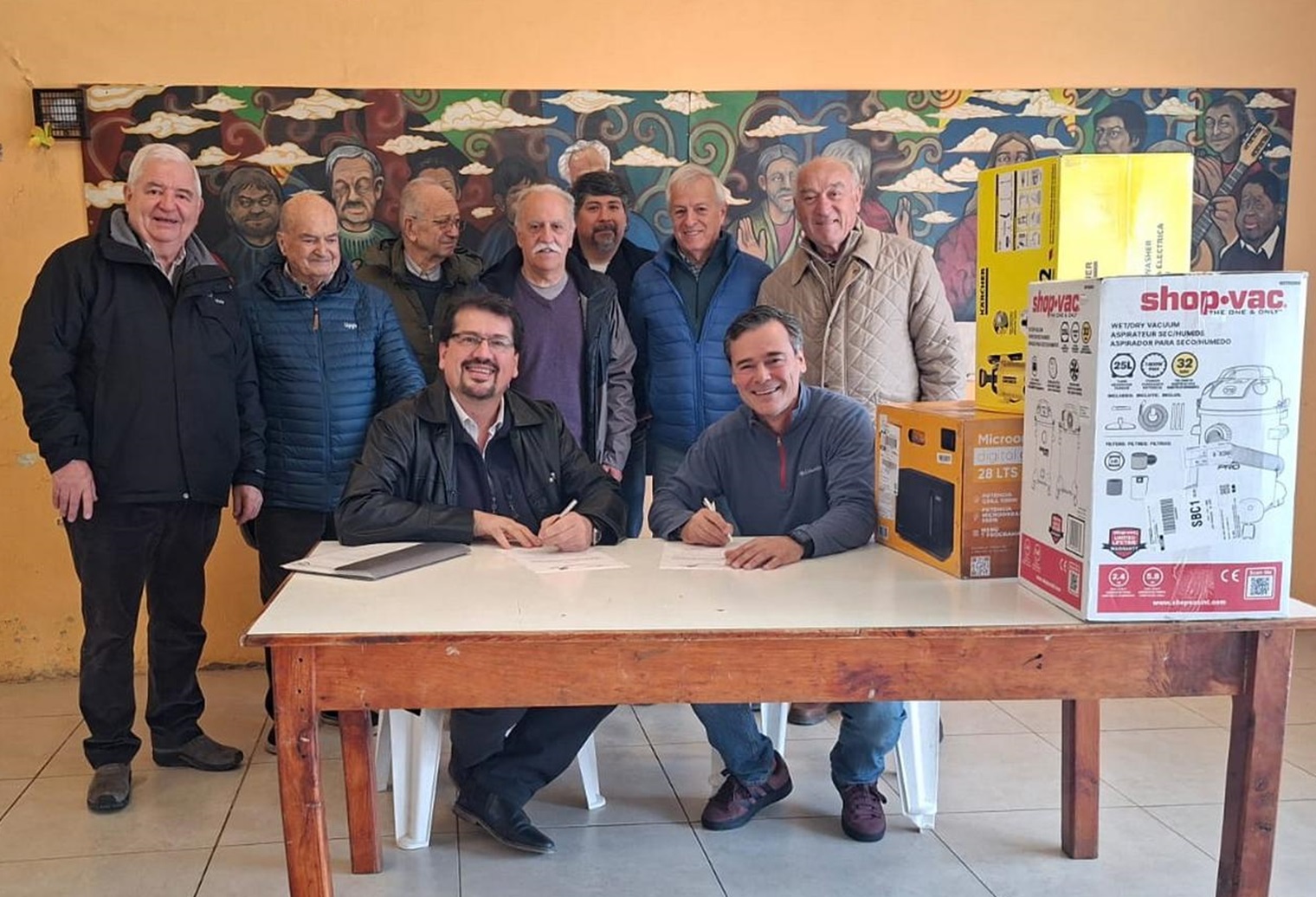 El Rotary Club Bariloche donó elementos clave al Emaús
