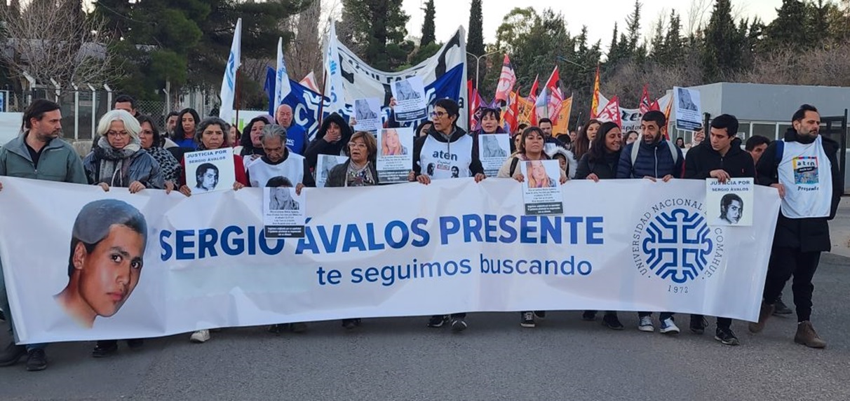 El reclamo de verdad y justicia por Sergio Ávalos sigue vigente