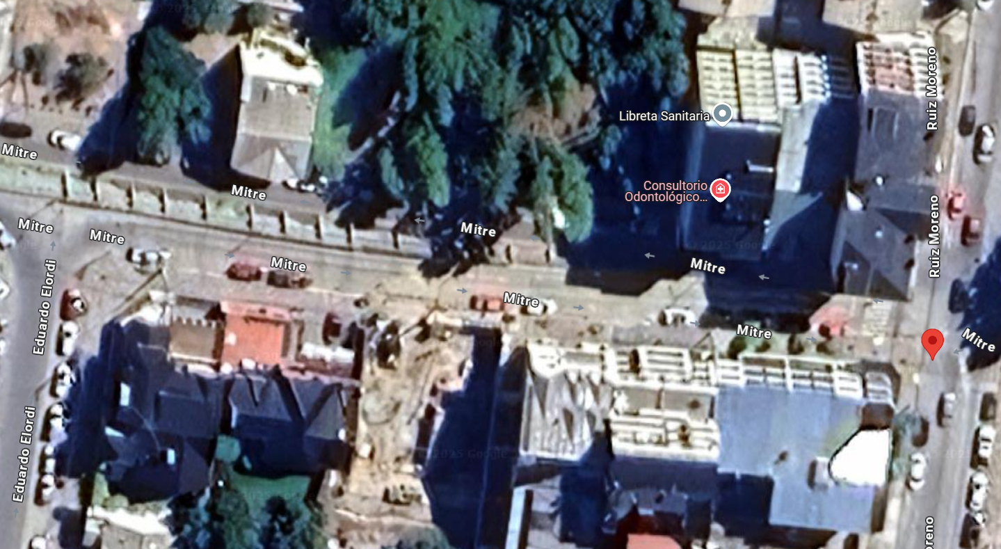 Corte programado por obras en calle Mitre entre Elordi y Ruiz Moreno