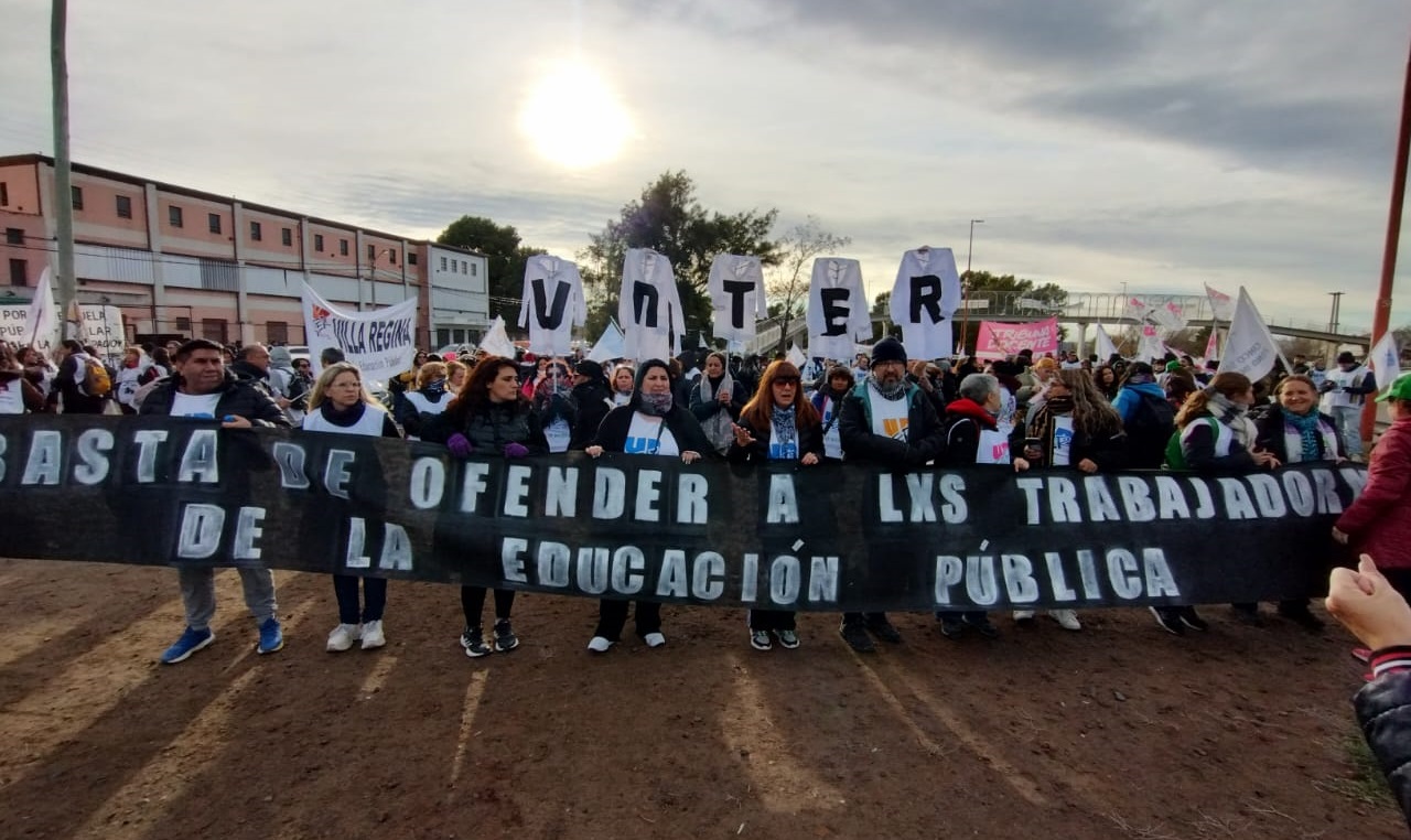 (((video))) Marcha provincial docente a Viedma por mejoras salariales