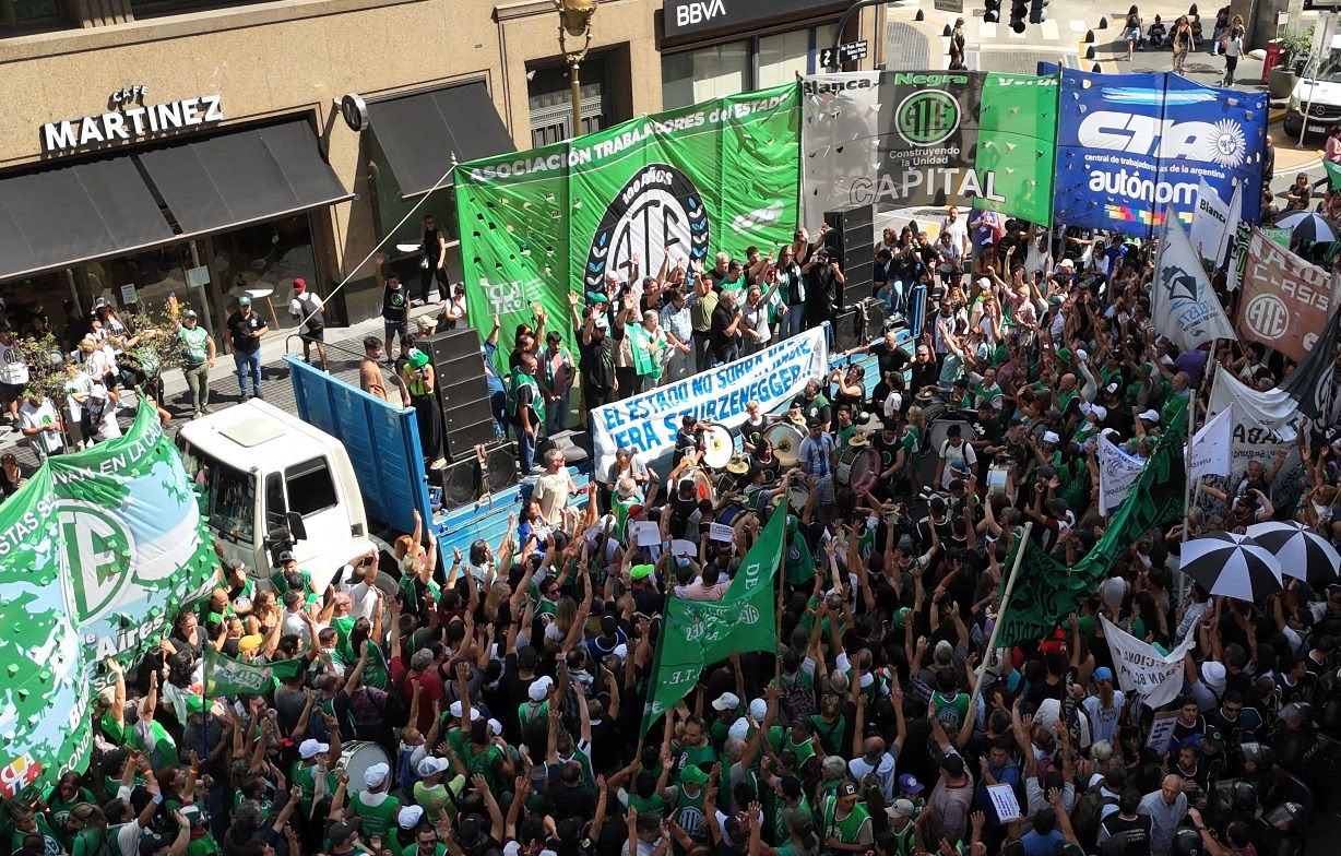 Jornada de Lucha con movilización al Ministerio de Sturzenegger el miércoles 25
