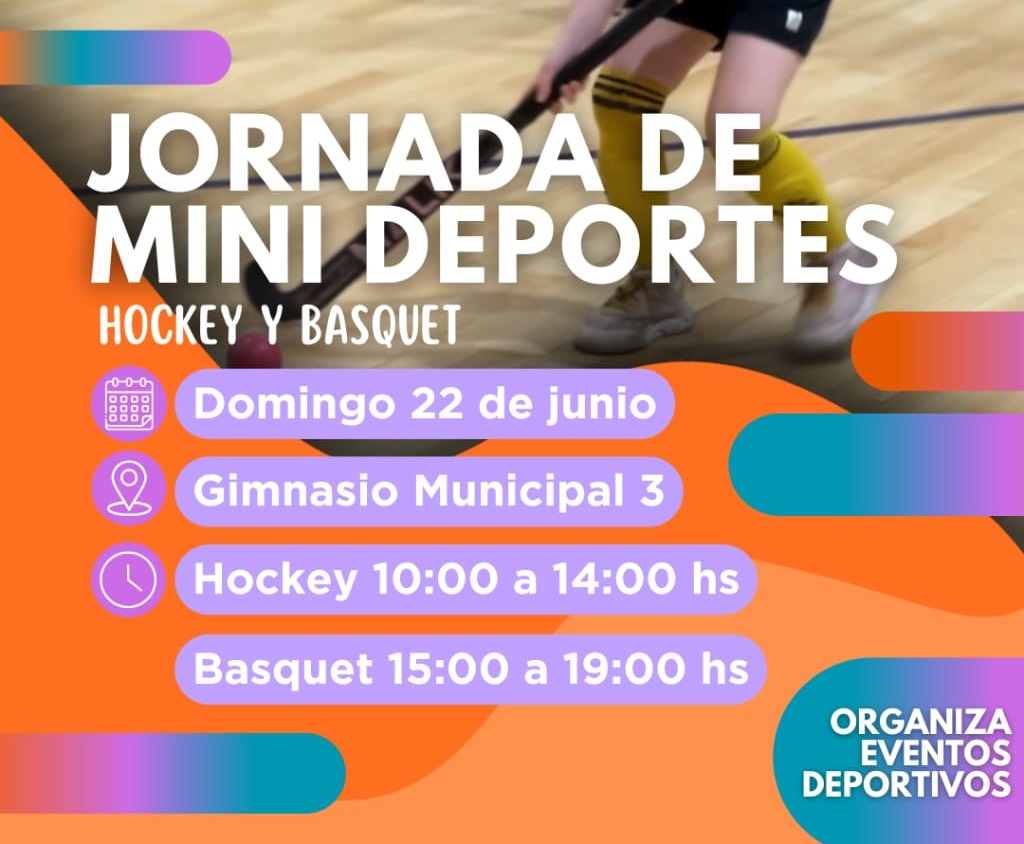 Jornada para moverse y divertirse: Mini Deportes para los Más Chicos