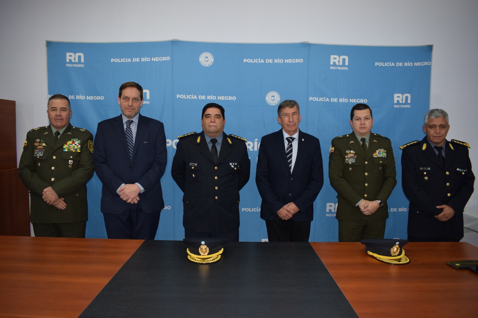 Río Negro fortalece la cooperación internacional en materia de seguridad