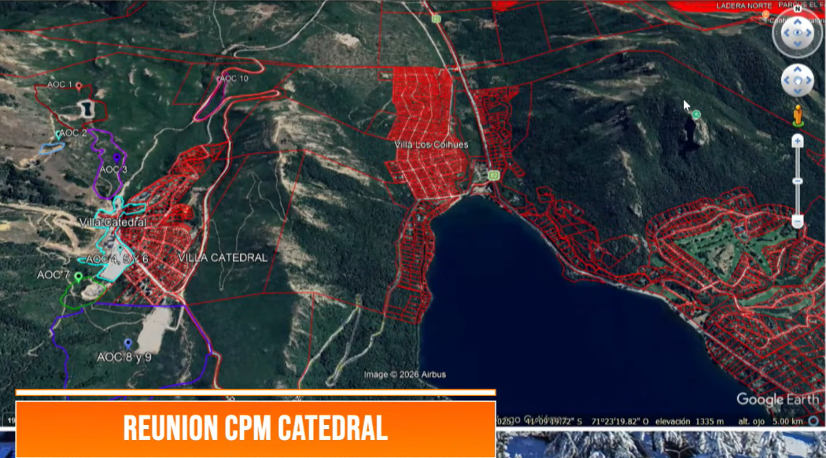 Piden suspender plazos por presuntas irregularidades en el proyecto del Cerro Catedral