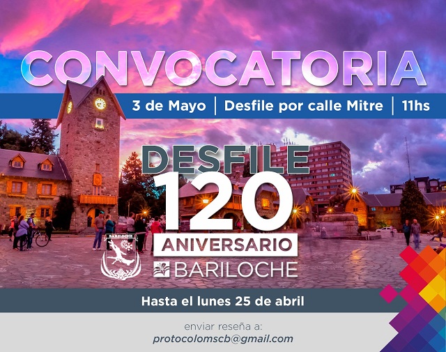 ¡Bariloche prepara su 120 aniversario a lo grande! Conoce todas las actividades