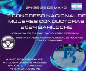 Congreso Nacional Mujeres Conductoras Bariloche 2024
