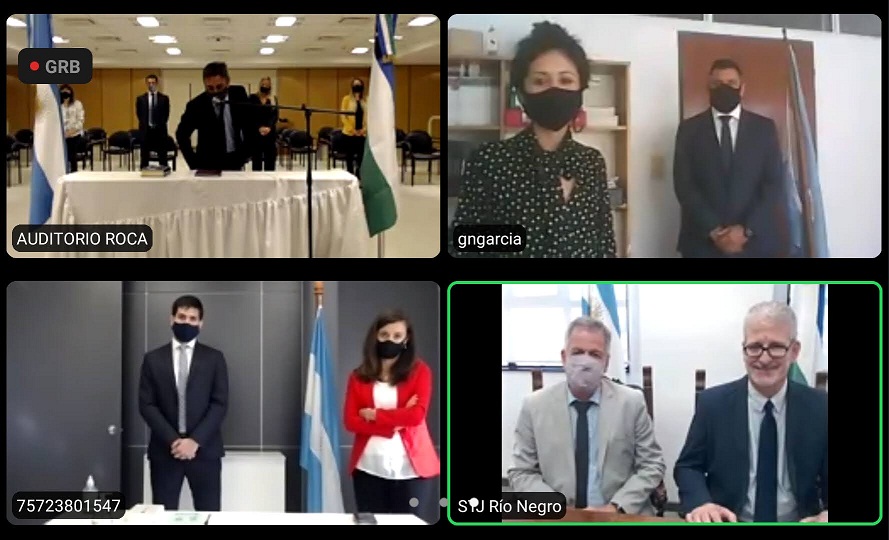 Juraron un juez, una secretaria y adjuntos del Ministerio Público de Roca, Regina y Choele Choel